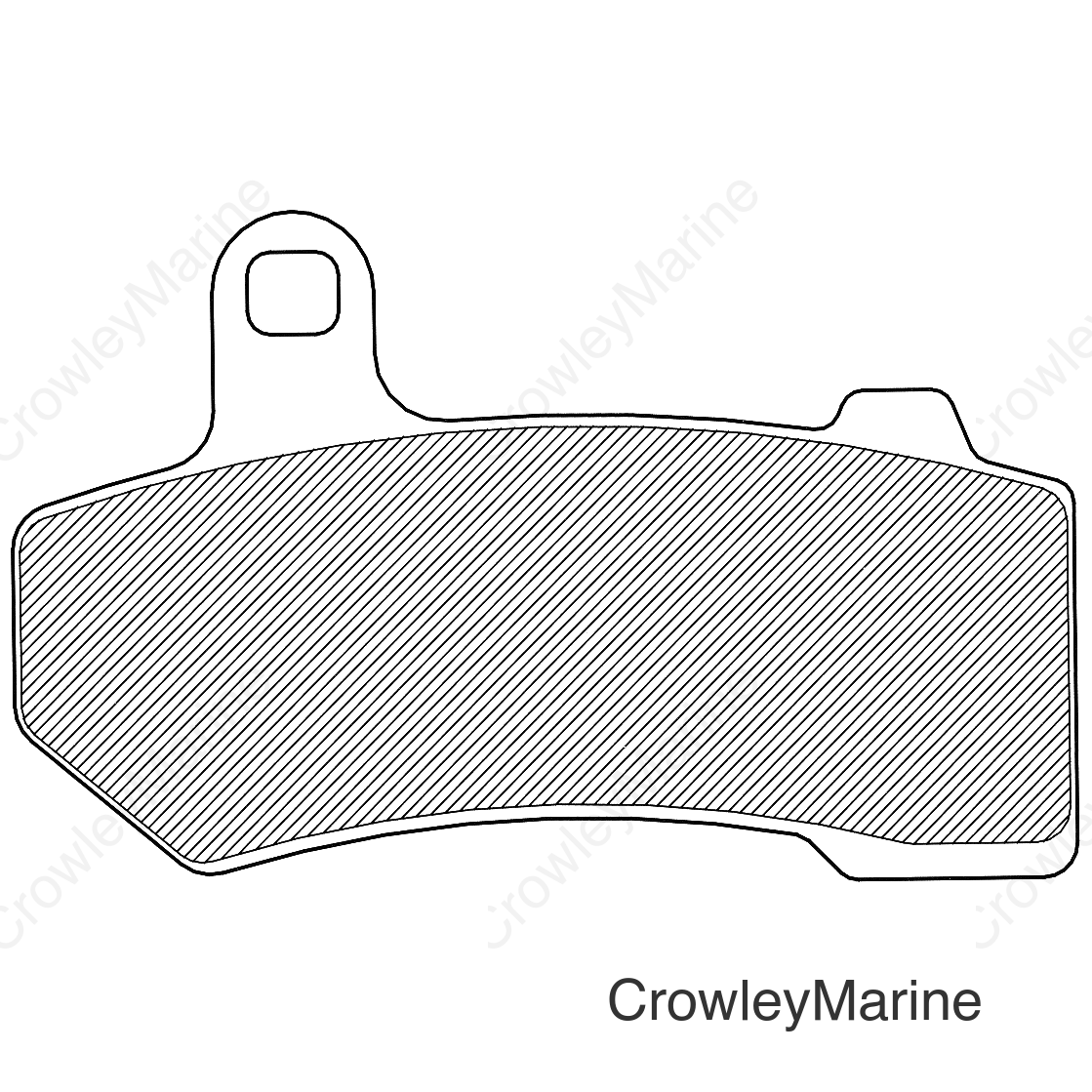 PADS BRK S-M 08-19FLT FR