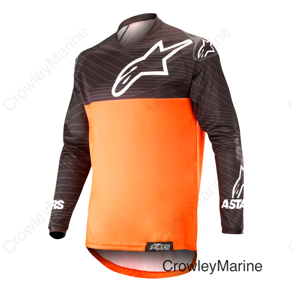 VENTURE R JERSEY ORANGE FLUO/ BLACK MD