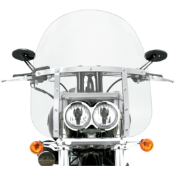 Fats Windshield - 17" - Clear - FXDF thumbnail-2