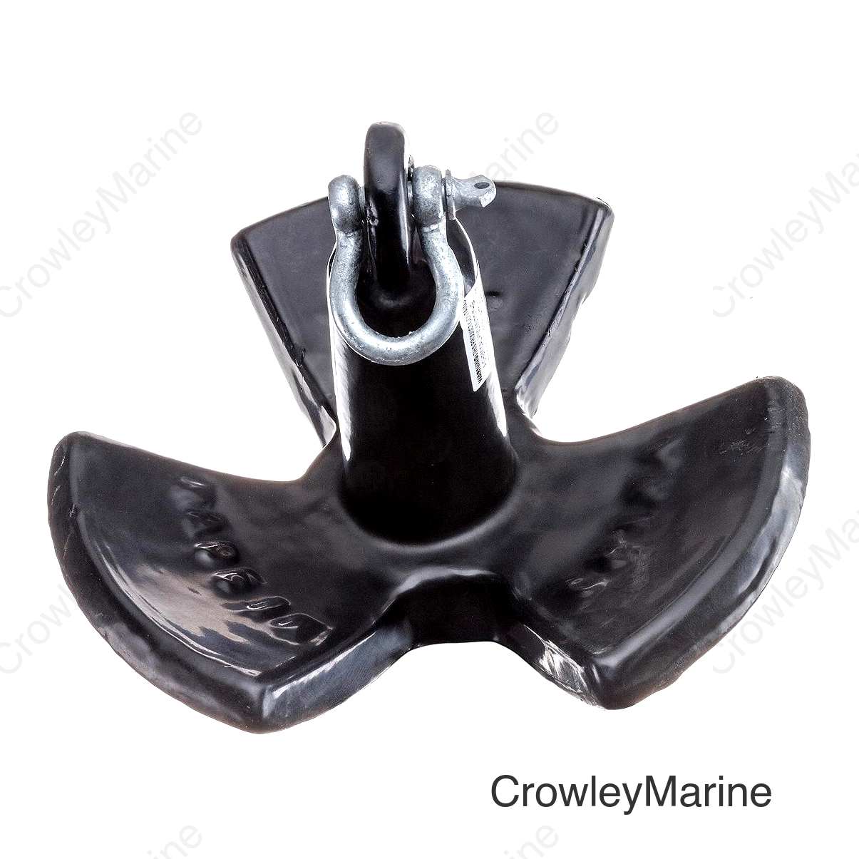 Seachoice River Anchor, Black Vinyl Coated Cast Iron, 20 Lbs.