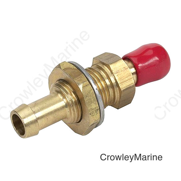Bulkhead Mount Fuel Fitting, 3/8"
