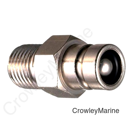 Connector, Fuel Male Tank 1/4" NPT