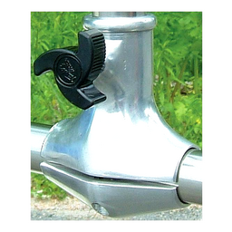 Taylor Stainless Steel Rail Mount Flag Pole Socket For 1" Diameter Flag Poles
