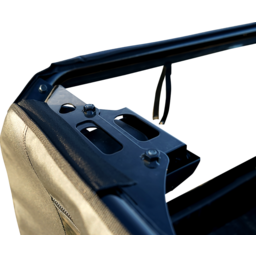 Soft Doors - Middle/Rear Windows - Black - Honda Pioneer 1000 thumbnail-19