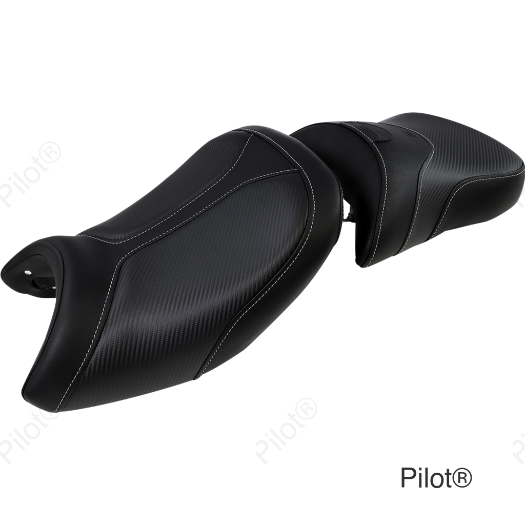 Adventure Tour Seat - Low - Lumbar Backrest - Black - R1200GS '13-'19