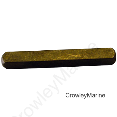 3/8" X 12" BRASS KEYSTOCK (591046)