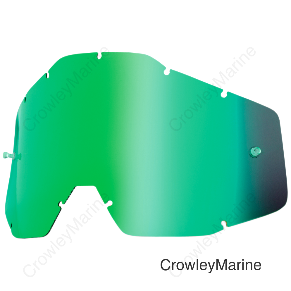 Youth Accuri/Strata Lens - Green Smoke Mirror