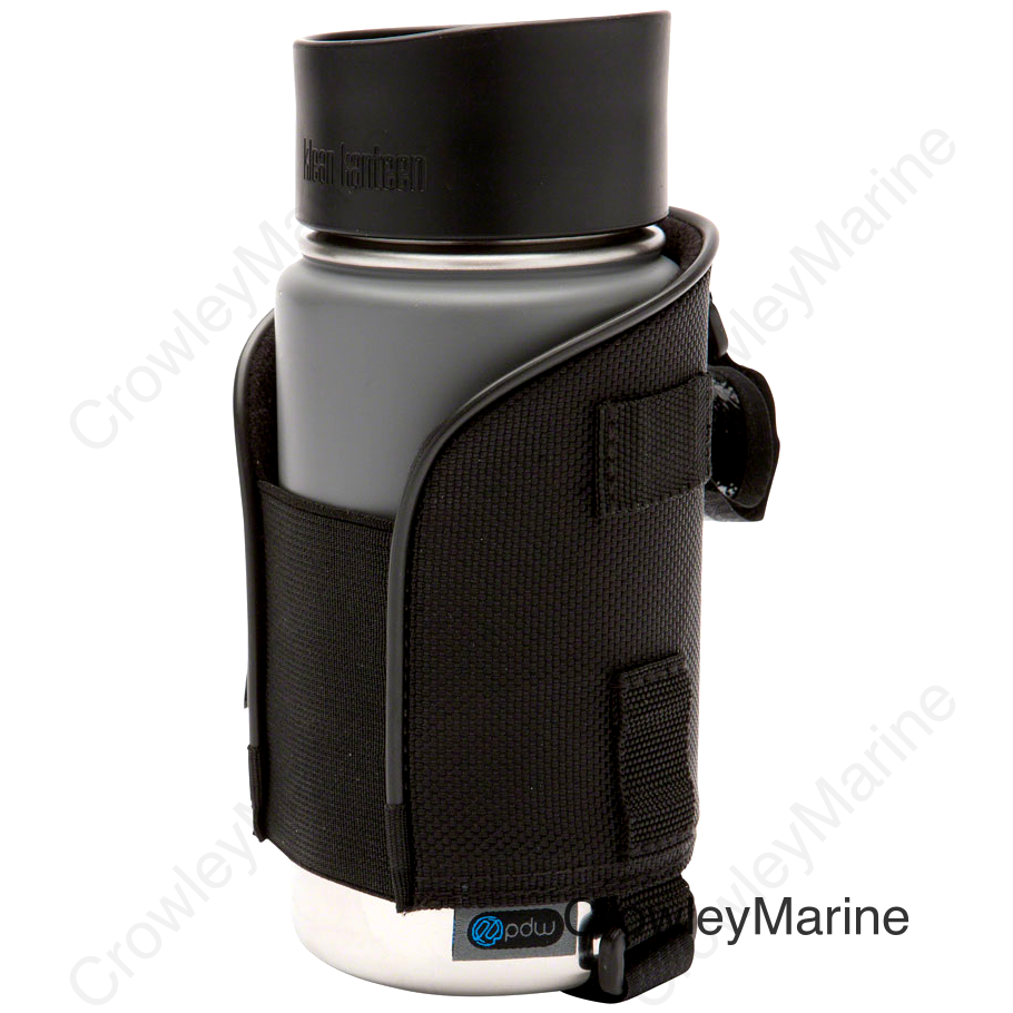 Delta Grande Beverage Holder/ Water Bottle Cage: Handlebar Mounted Black