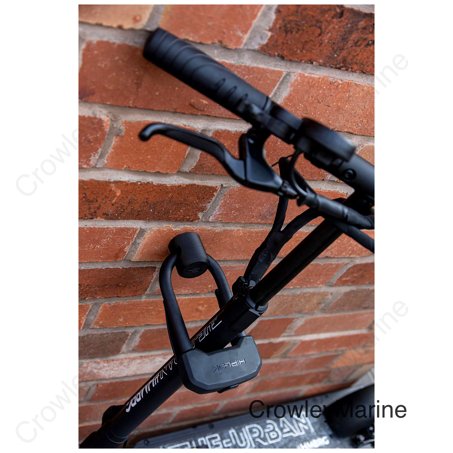Hiplok Ankr Mini Secured Wall/Ground Lock Anchor - All Black
