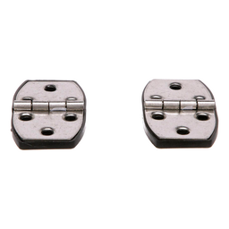 Seachoice Marine-Grade Utility Hinges, 304 Stainless Steel w/ Black Nylon Base Plate, 2-7/8 In. X 1-1/2 In., Pack of 2 thumbnail-3