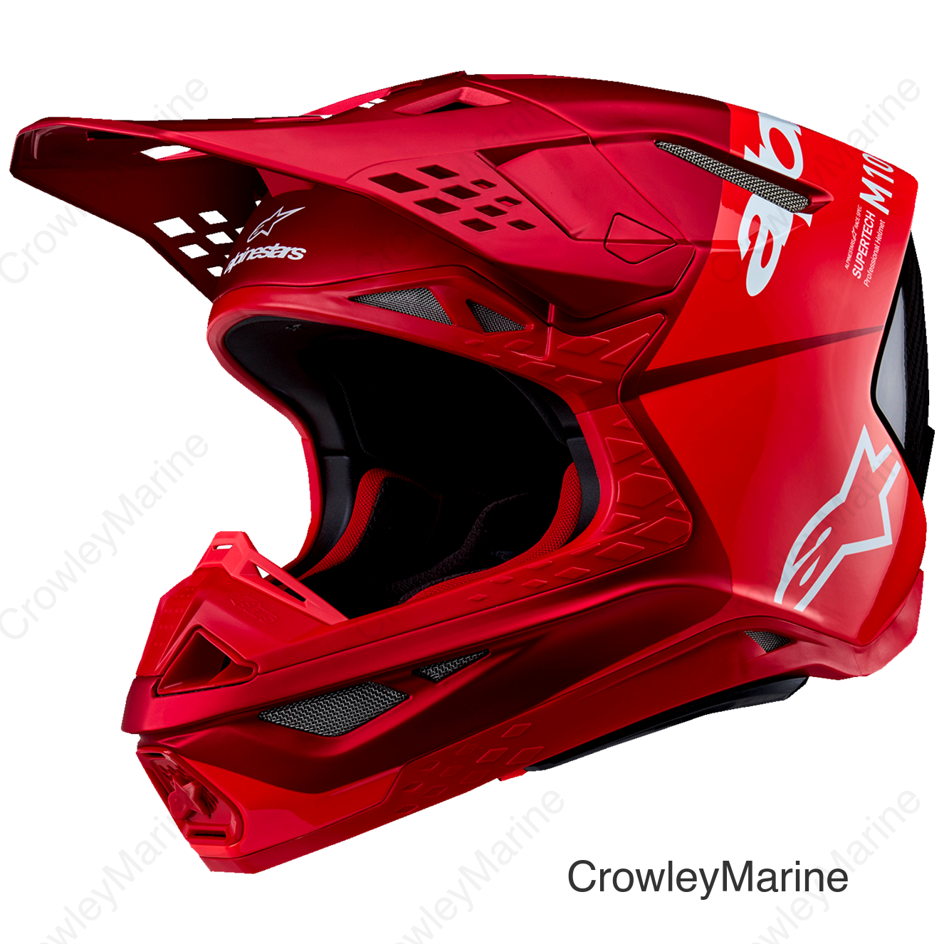 Supertech M10 Helmet - Flood - MIPS® - Red Fluo/Red - 2XL