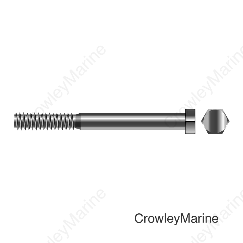 Cap Screw - Hex Head, 1/4-20 x 5/8"