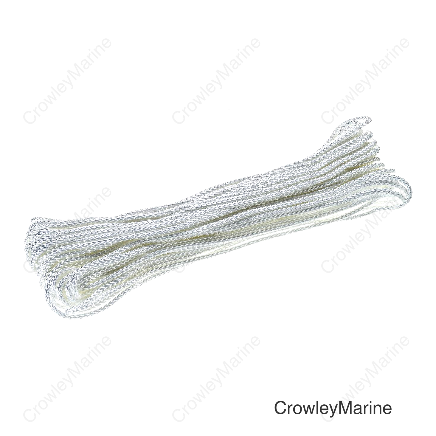 Seachoice Braided Utility Line Boat Rope, 1/8 In. X 100 Ft., White
