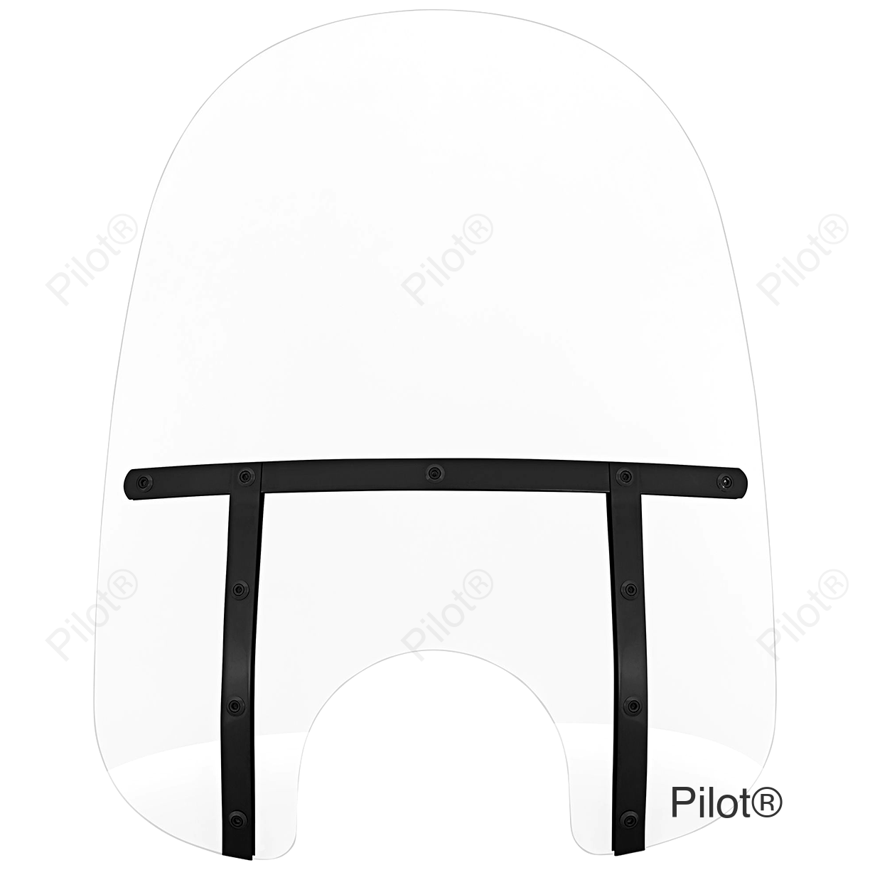Fats Windshield - Clear - 21"