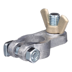 Seachoice Boat Battery Terminal Set w/ Wing Nuts, Includes Positive and Negative Terminals thumbnail-2