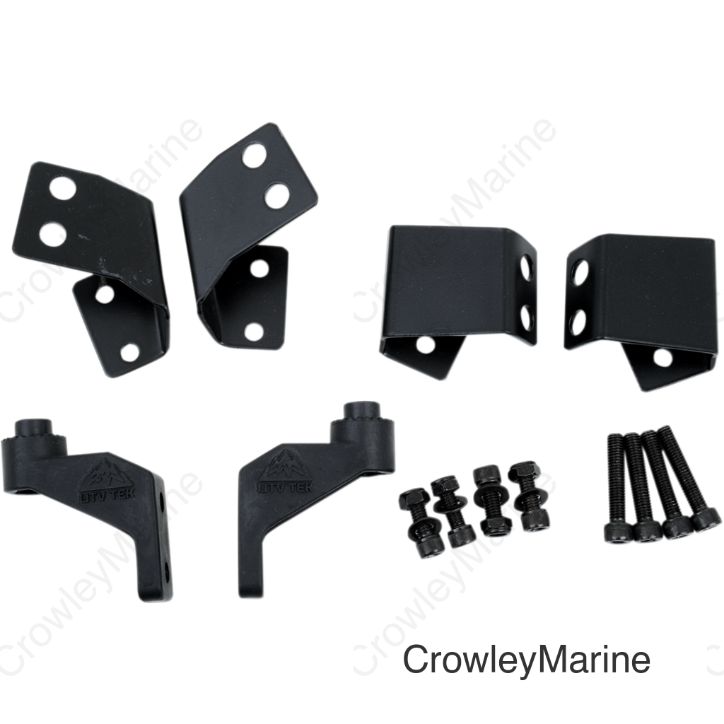 Adapter - Mirror/Side View - Roll Cage - Black - Kit