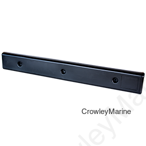 BUMPER With ONE LIP, 3' BLACK (IDL-15)
