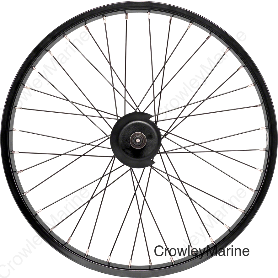 Salt Everest Rear Wheel - 20 Black Freecoaster LHD