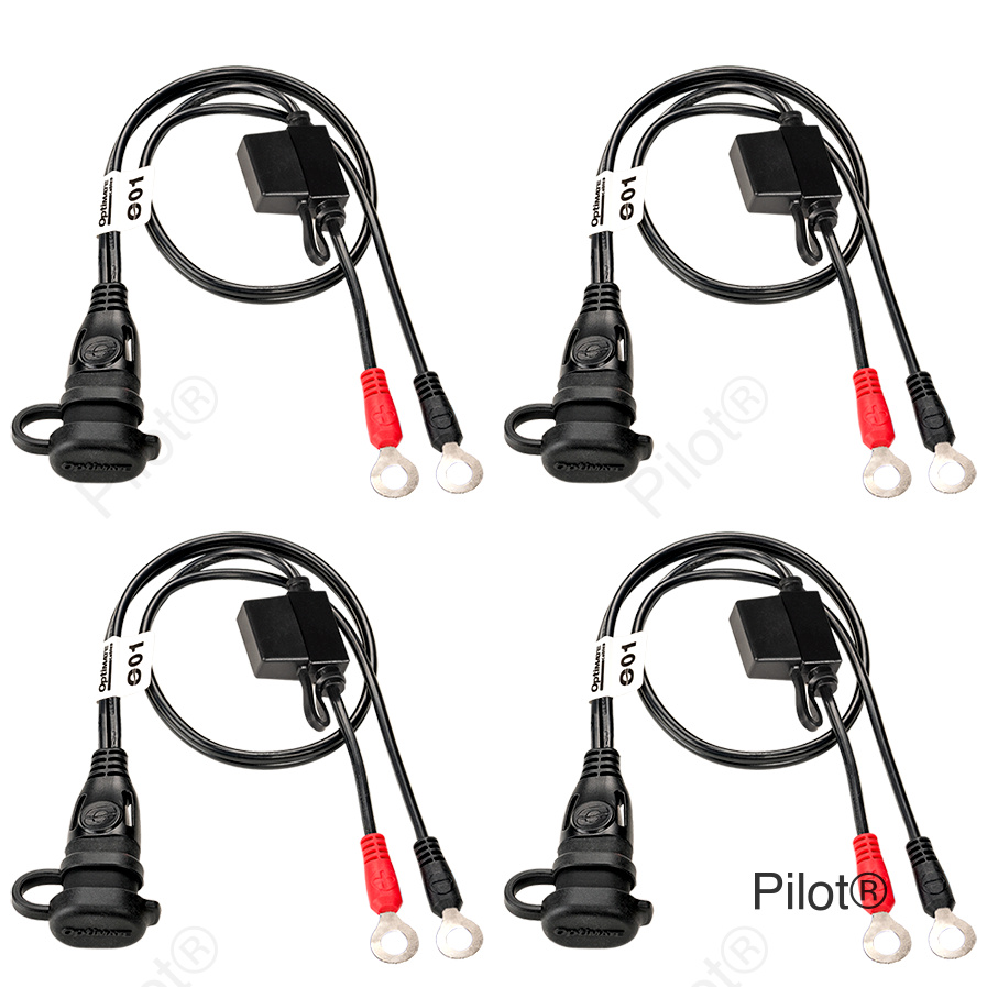 Optimate™ Permanent Battery Lead - 4 Pack