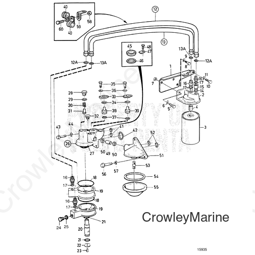 Piston Cooling Valve(V2) - Volvo Penta (471646)