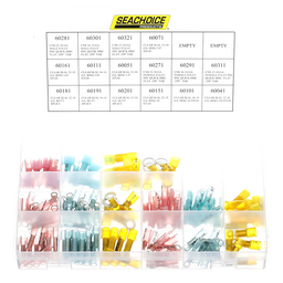 Seachoice Wire Terminal Heat Shrink Kit, 120 Piece, Clear thumbnail-1