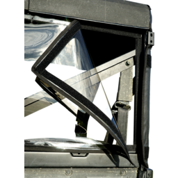 Full Doors And Rear Window - Black - Polaris Ranger thumbnail-2