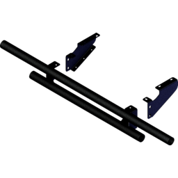 Rear Bumper - Black - Yamaha thumbnail-0