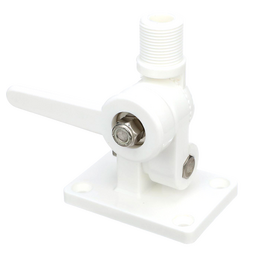 Seachoice 4-Way Nylon Antenna Ratchet Mounting Kit, White Finish thumbnail-4