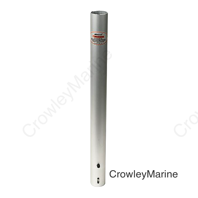 SwivlEze 2380271 238 Series Fixed Post - Pro Pole, Anodized Aluminum, 27", Bulk