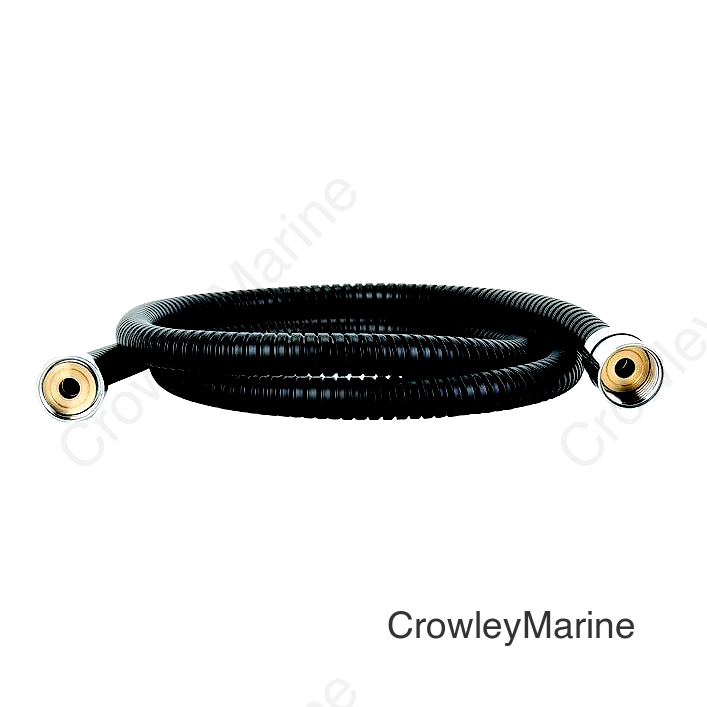 Camco 43745 Premium Rv/Marine Shower Hose Only, Black