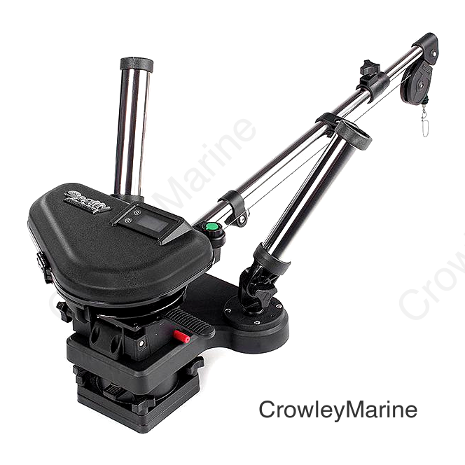 Scotty 2116 High Performance Electric Downrigger w/300', 180 lb. SS Cable & 447 Dual Rod Holder