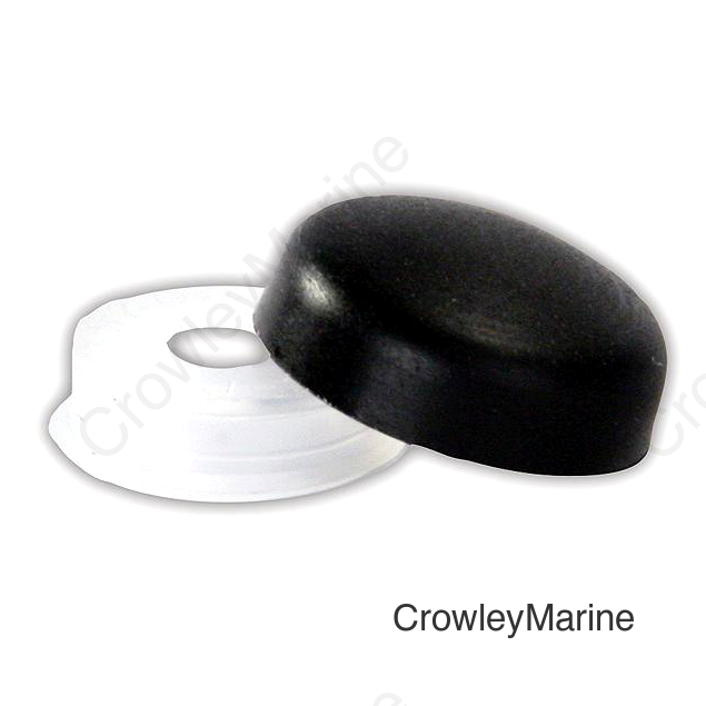 JR Products Screw Covers, Black, 14/pk