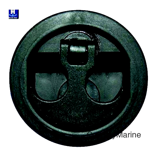 T-H Marine ALC1DP Non-Locking Anchor Handle Latch, Black Body w/Black Handle