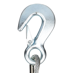 Seachoice Steel Winch Cable w/ Safety Hook, 3/16 In. X 25 Ft., 4,000-Lb. Tensile Strength thumbnail-2