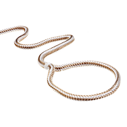 Seachoice Double-Braid Bumper Fender Line, 3/8 in. X 6 Ft., Gold/White thumbnail-2