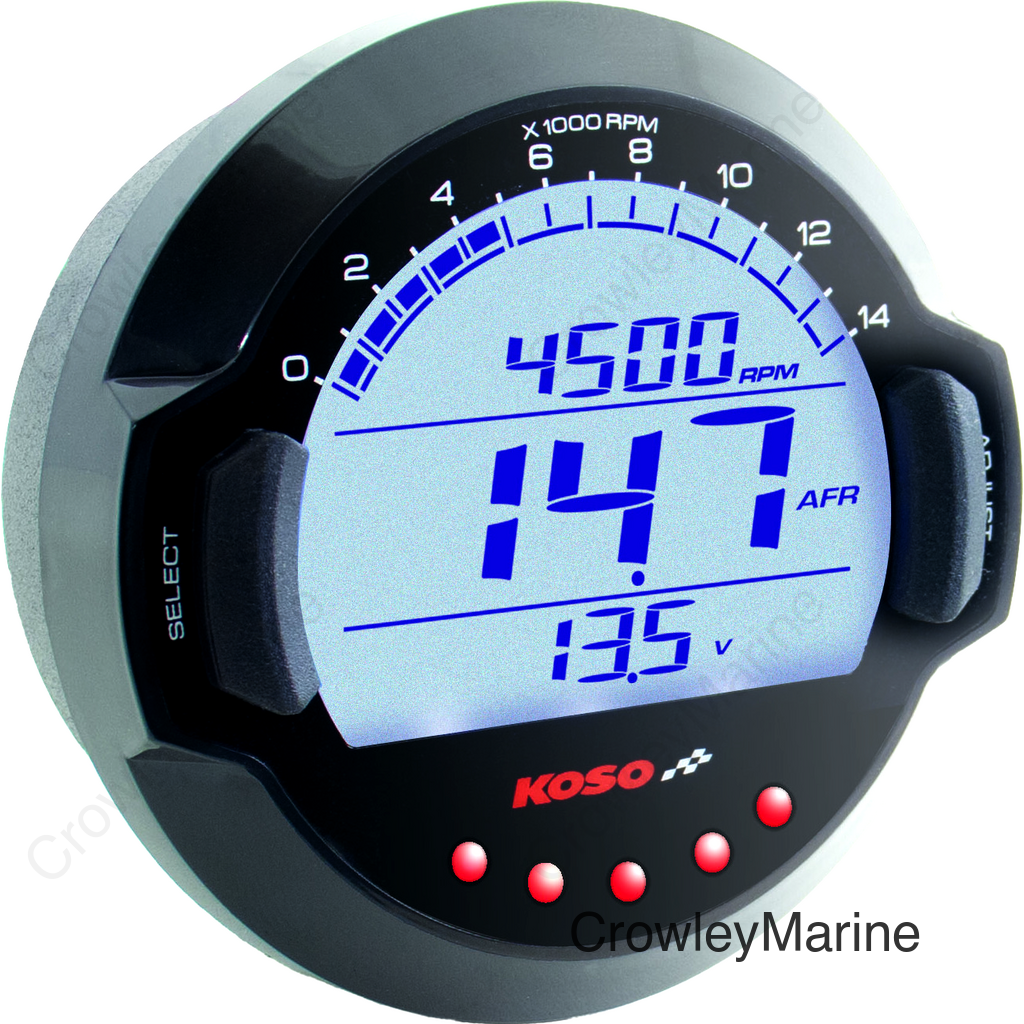 Air/Fuel Gauge - Black - 6ft