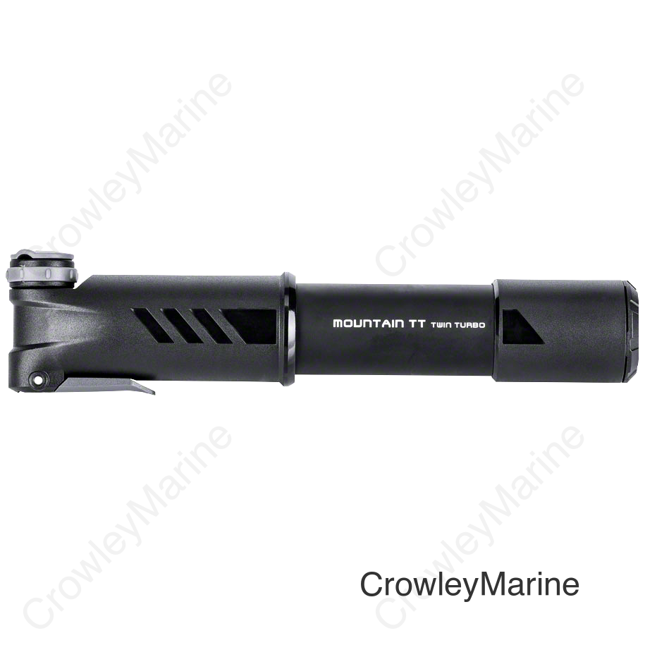 Topeak Mountain TT Twin Turbo Mini Pump - 120psi Black