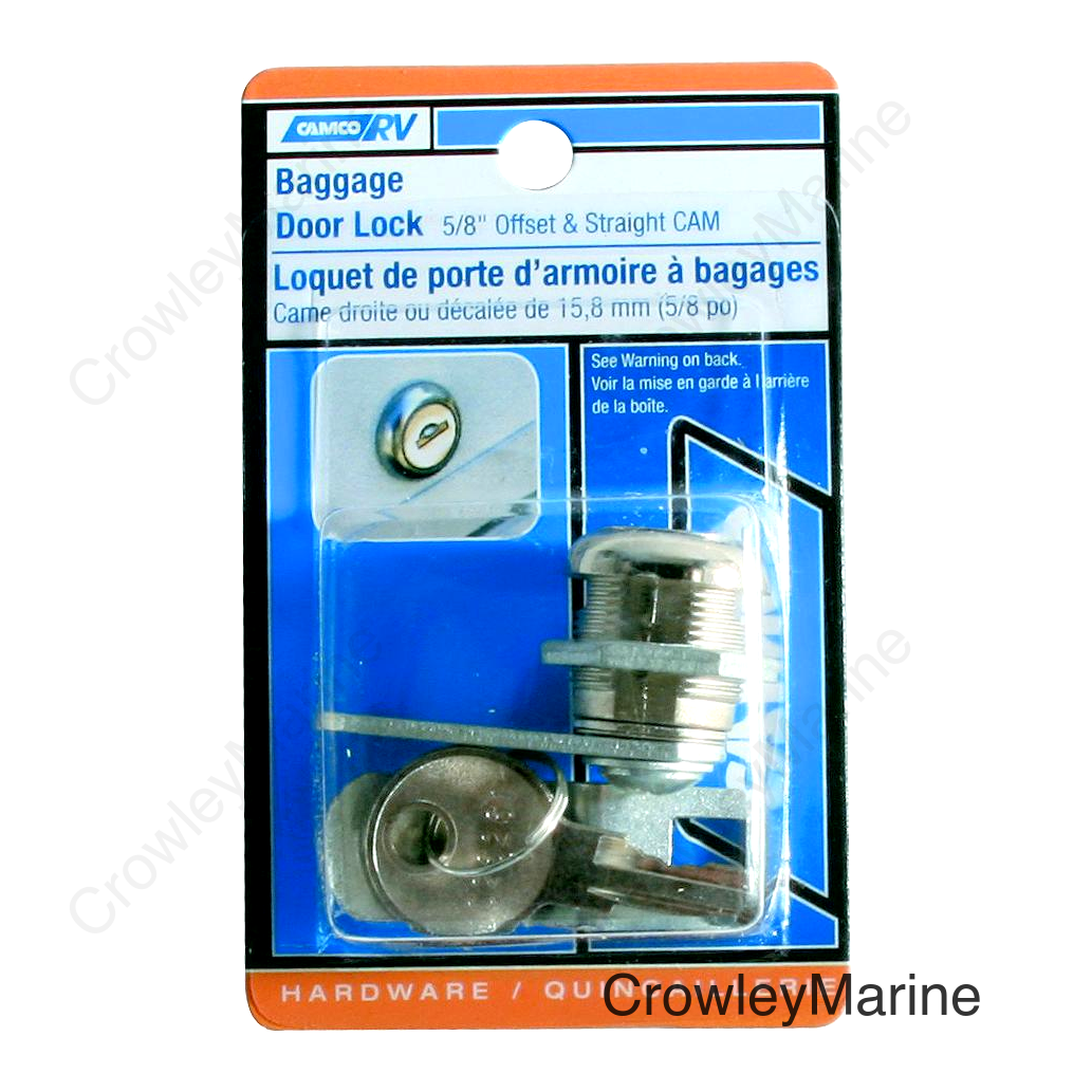 Camco Cam Lock (Contains One Offset and One Straight Cam)