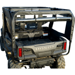 Soft Doors - Middle/Rear Windows - Black - Honda Pioneer 1000 thumbnail-20