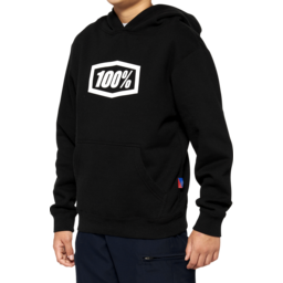 Youth Icon Hoodie - Black - XL thumbnail-0