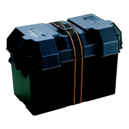 Attwood 90651 Standard Vented Battery Box For Group 24/24M, Black thumbnail-0