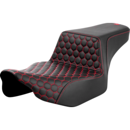 Step-Up Seat - Extended Reach - Front Honeycomb - Red Stitch - FL '23-'24