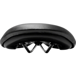 Smanie N.Spire Saddle - Chromoly Polyurethane Sport Cover Black 146