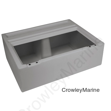 27" Bench Bases -  (Two  Required for 55" Seat)  (8WD95-1B-221)