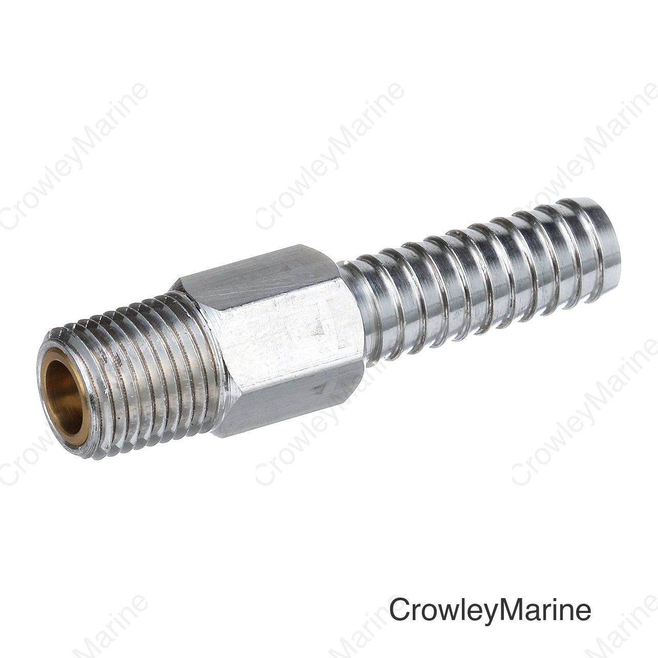 Seachoice Anti-Siphon Valve, 1/4 in. NPT, 3/8 in. Hose, Aluminum, Meets USCG Regulations