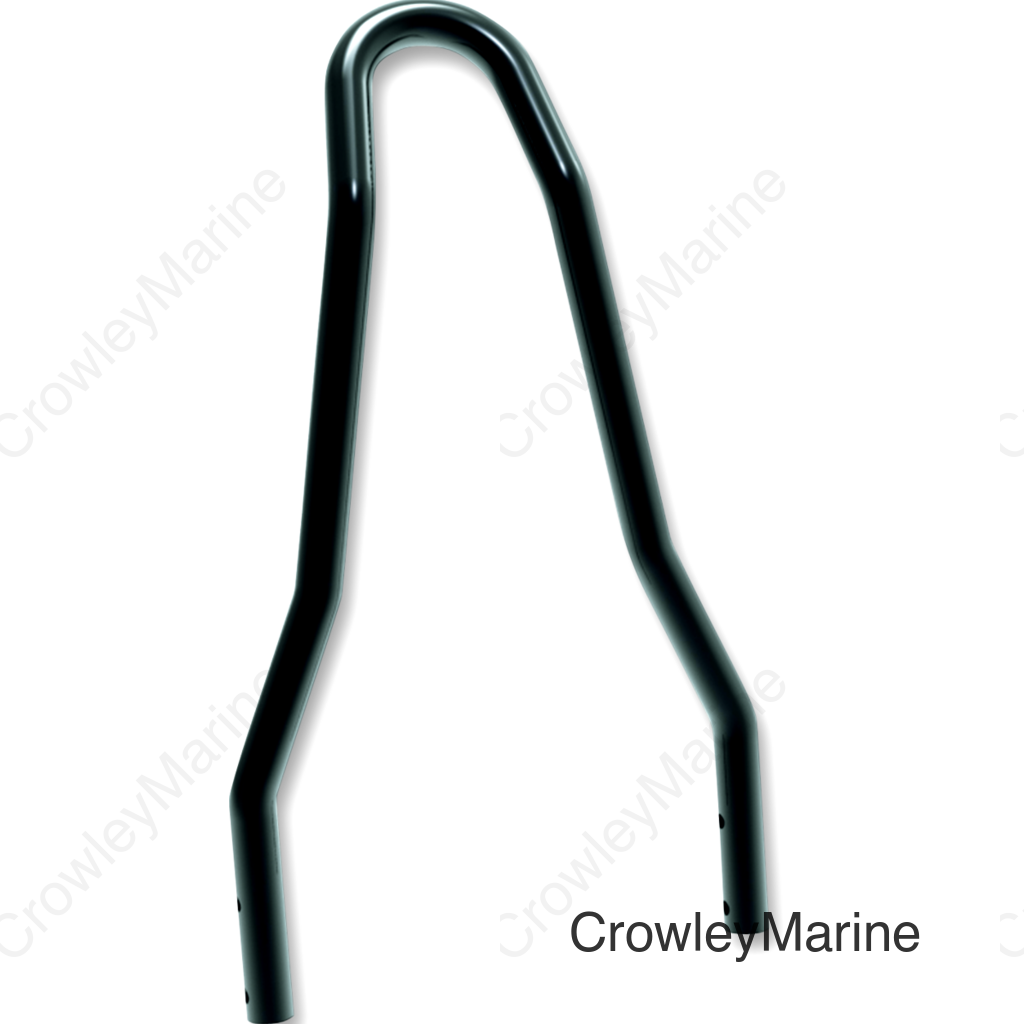 UPRIGHT RND 7.50" BLK