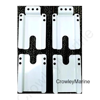 GE® Appliances GFAFTBRKTV Front & Rear Foot Floor Bracket