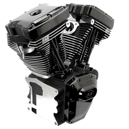 T143 Long Block Engine - Black - Touring | Dyna
