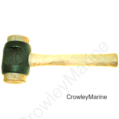 #4 RAWHIDE SOLID HEAD HAMMER (60-41004)