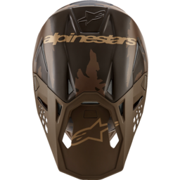 Supertech M10 Helmet - Squad - MIPS® - Dark Brown/Gold - Small thumbnail-0